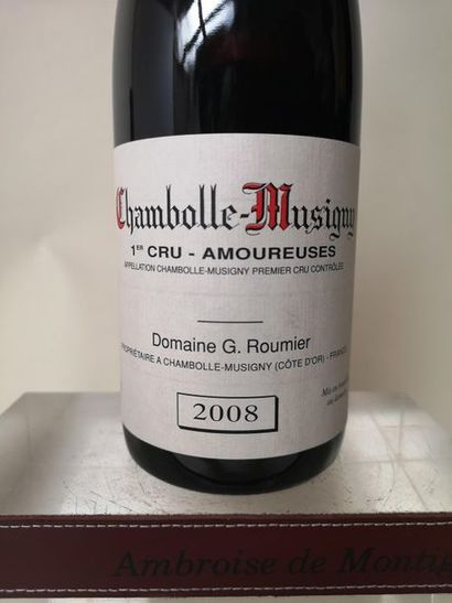 null 1 bouteille CHAMBOLLE MUSIGNY 1er cru "Les Amoureuses" - G. Roumier 2008

