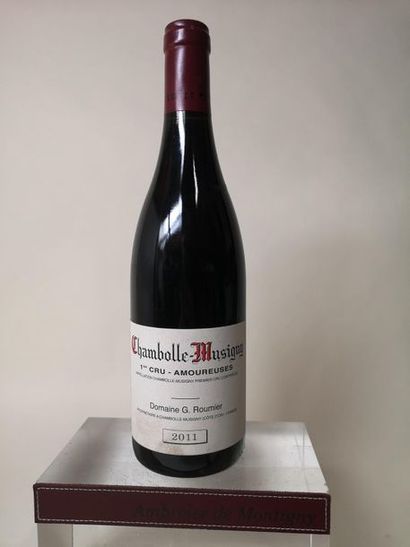 null 1 bouteille CHAMBOLLE MUSIGNY 1er cru "Les Amoureuses" - G. Roumier 2011

Etiquette...