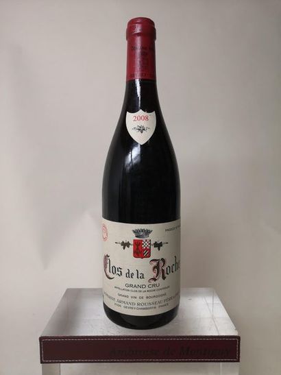 null 1 bouteille CLOS DE LA ROCHE Grand cru - A. Rousseau 2008

Etiquette très légèrement...