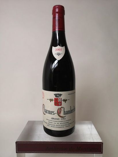 null 1 bouteille CHARMES CHAMBERTIN Grand cru - A. Rousseau 2005

