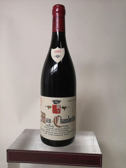 null 1 bouteille MAZY CHAMBERTIN Grand cru - A. Rousseau 2005

Etiquette très légèrement...