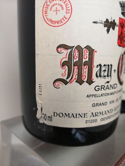 null 2 bouteilles MAZY CHAMBERTIN Grand cru - A. Rousseau 2012

Un étiquette très...