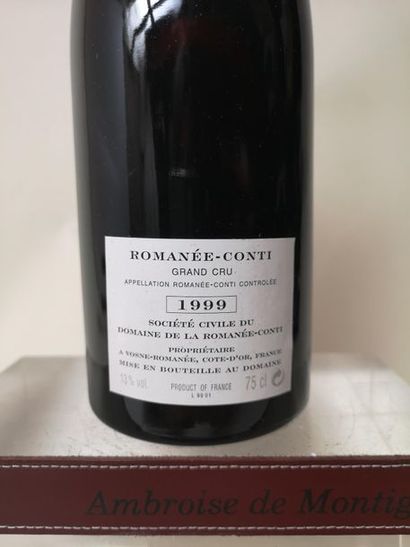 null 1 bouteille LA ROMANEE CONTI Grand cru - Domaine de La ROMANEE CONTI 1999

