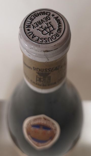 null 1 bouteille CHAMBERTIN Grand cru - A. Rousseau 1988

Etiquette légèrement a...