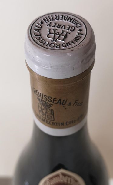 null 1 bouteille CHAMBERTIN Grand cru - A. Rousseau 1998

Etiquette très légèrement...