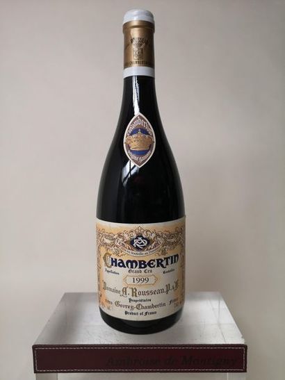 null 1 bouteille CHAMBERTIN Grand cru - A. Rousseau 1999
