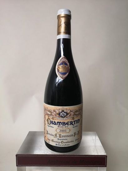 null 1 bouteille CHAMBERTIN Grand cru - A. Rousseau 2001

