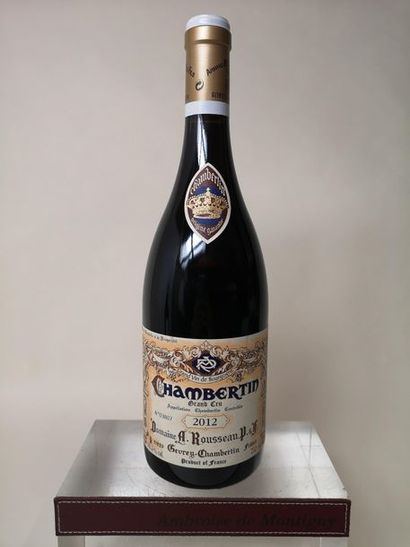 null 1 bouteille CHAMBERTIN Grand cru - A. Rousseau 2012

