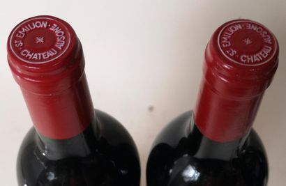 null 2 bouteilles CHÂTEAU AUSONE - 1er Grand cru classé (A) Saint Emilion 1993

