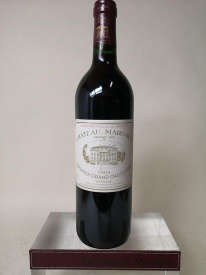 null 1 bouteille CHÂTEAU MARGAUX - 1er Grand cru classé Margaux 1993

Etiquette très...