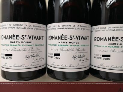 null Assortiment 13 bouteilles DOMAINE DE LA ROMANEE CONTI 2005 :
1 bouteille Romanée-Conti...