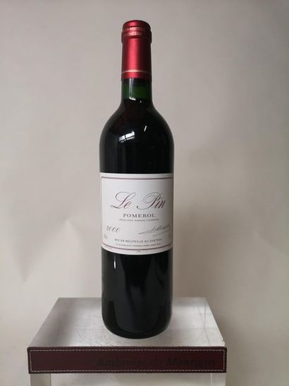 null 1 bouteille CHÂTEAU Le PIN - Pomerol 2000

Niveau base goulot.