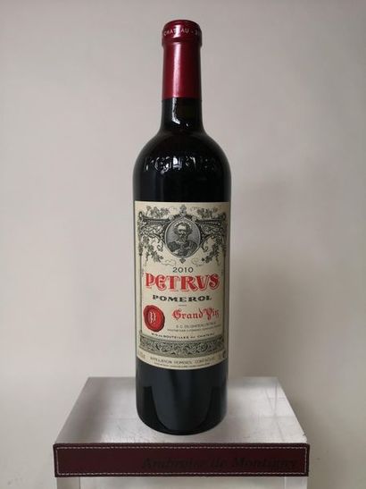 null 1 bouteille PETRUS 2010

