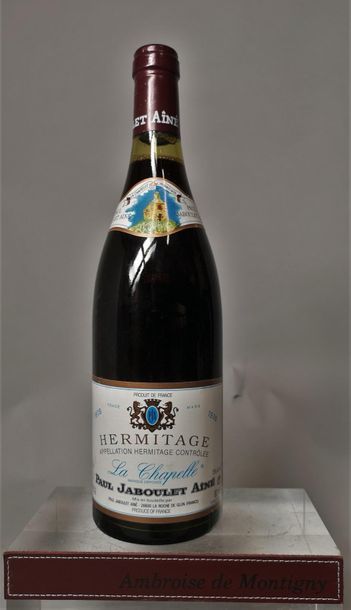 null 1 bouteille HERMITAGE La CHAPELLE - Jaboulet Ainé 1978

