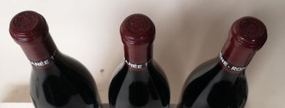null 3 bouteilles VOSNE ROMANEE Cuvée "Duvault Blochet" - Domaine de La Romanée Conti...