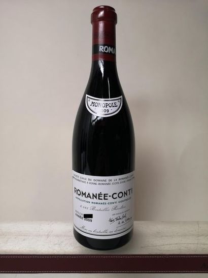 null Assortiment 12 bouteilles DOMAINE DE LA ROMANEE CONTI 2009 :
1 bouteille Romanée-Conti...