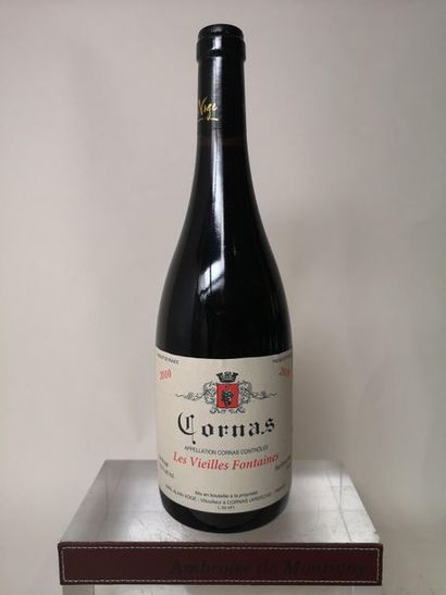 null 1 bouteille CORNAS" Vieilles Fontaines" - A. VOGE 2010

