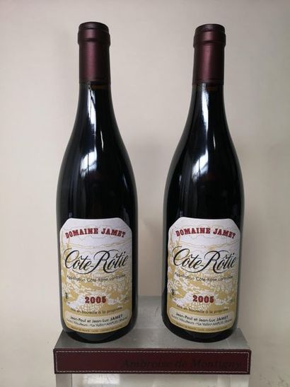 null 2 bouteilles CÔTE RÔTIE - Domaine JAMET 2005

