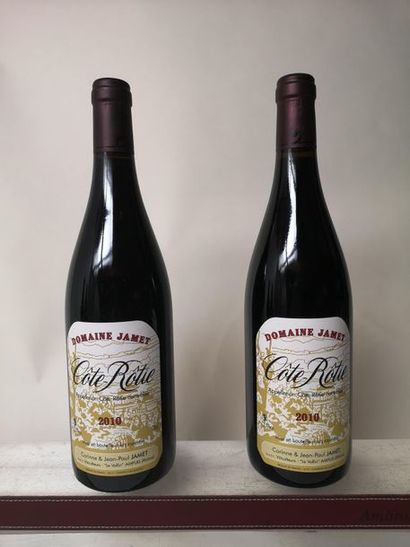 null 2 bouteilles CÔTE RÔTIE - Domaine JAMET 2010

