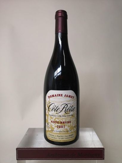 null 1 bouteille CÔTE RÔTIE "Cote Brune" - Domaine JAMET 2007

