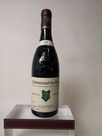 null 1 bouteille CHÂTEAUNEUF du PAPE "Réserve des Célestins" - Henri Bonneau 199...