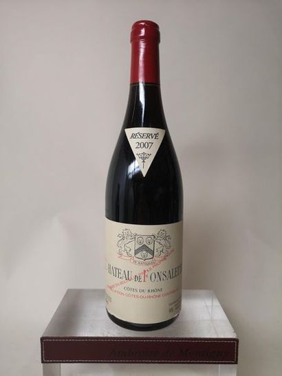 null 1 bouteille RAYAS - CHÂTEAU DE FONSALETTE 2007

