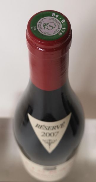 null 1 bouteille RAYAS - "PIGNAN" - CHÂTEAUNEUF du PAPE 2007

