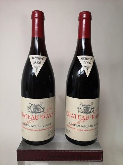 null 2 bouteilles RAYAS - CHATEAUNEUF du PAPE 2006

