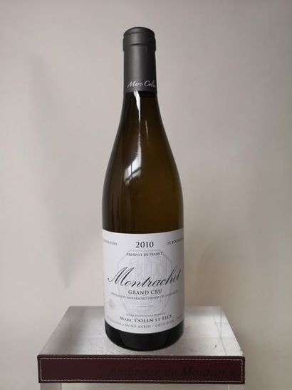 null 1 bouteille MONTRACHET Grand cru - Marc COLIN 2010

