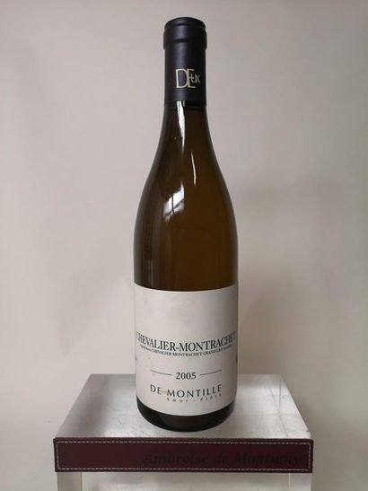 null 1 bouteille CHEVALIER MONTRACHET Grand cru - Deux MONTILLE Sœur et Frère 2005

Etiquette...