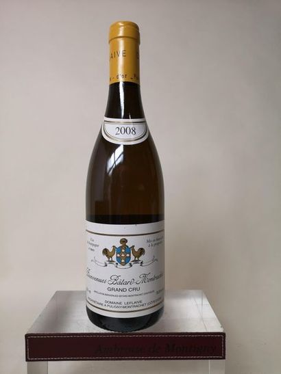 null 1 bouteille BIENVENUES BÂTARD MONTRACHET Grand cru - Domaine Leflaive 2008
...