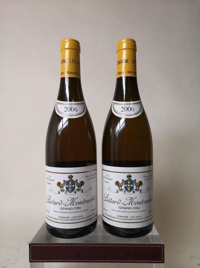 null 2 bouteilles BÂTARD MONTRACHET Grand cru - Domaine Leflaive 2006

