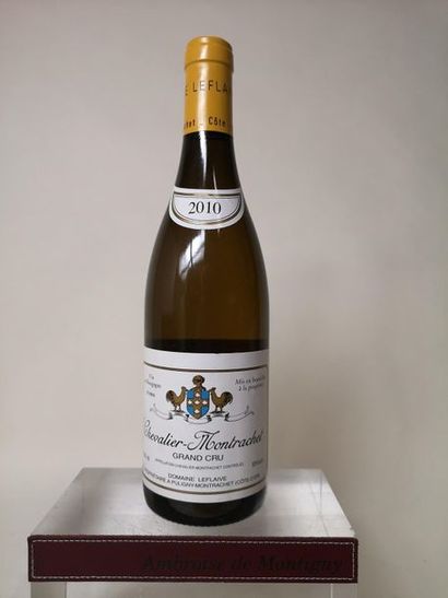 null 1 bouteille CHEVALIER MONTRACHET Grand cru - Domaine Leflaive 2010

