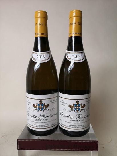 null 2 bouteilles CHEVALIER MONTRACHET Grand cru - Domaine Leflaive 2013


