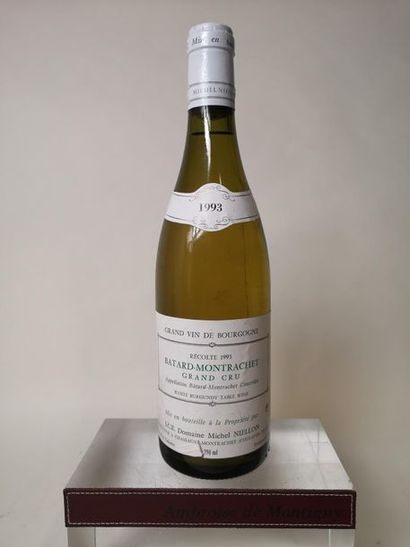 null 1 bouteille BÂTARD MONTRACHET Grand cru - M. Niellon 1993
Etiquette légèrement...