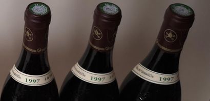 null 3 bouteilles CHÂTEAUNEUF du PAPE "Cuvée Marie Beurrier" - Henri Bonneau 199...