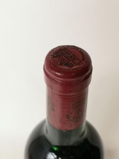 null 1 bouteille CHÂTEAU LAFITE ROTHSCHILD - 1er Gcc Pauillac 1983


Etiquette déchirée...