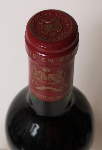 null 1 bouteille CHÂTEAU MOUTON ROTHSCHILD - 1er GCC Pauillac 1993


Etiquette légèrement...