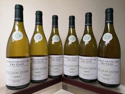null 6 bouteilles CHABLIS Grand cru "Les Clos" - Domaine Wm. FEVRE 2005


