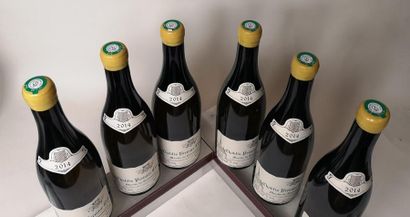 null 6 bouteilles CHABLIS 1er cru "Montée de Tonnerre" - F. Raveneau 2014



