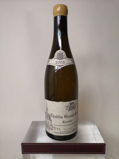 null 1 bouteille CHABLIS Grand cru "Blanchot" - RAVENEAU 2005


Etiquette légèrement...