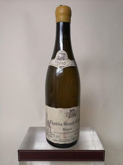 null 1 bouteille CHABLIS Grand cru "Valmur" - RAVENEAU 2010


Etiquette et collerette...