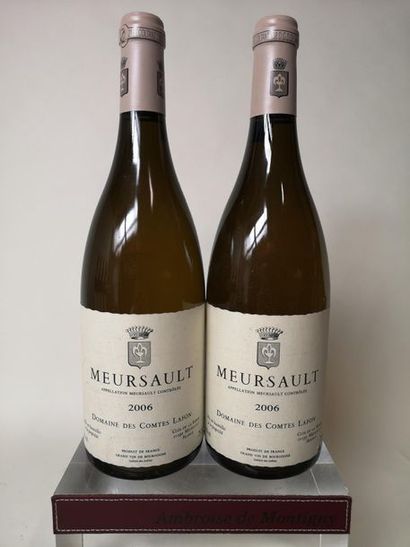 null 2 bouteilles MEURSAULT - Comtes Lafon 2006


Une étiquette légèrement griffée....