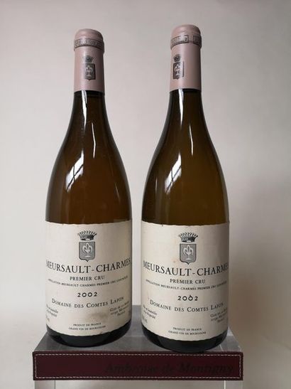 null 2 bouteilles MEURSAULT 1er cru "Charmes" - Comtes Lafon 2002


Etiquettes légèrement...