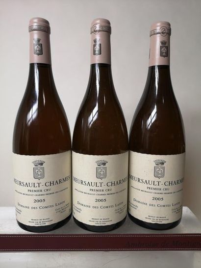 null 3 bouteilles MEURSAULT 1er cru "Charmes" - Comtes Lafon 2005


Une étiquette...