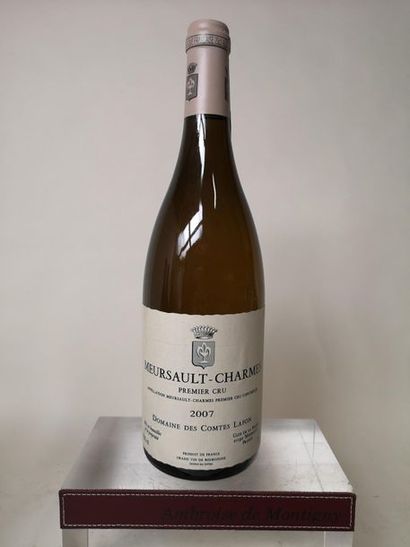 null 1 bouteille MEURSAULT 1er cru "Charmes" - Comtes Lafon 2007


