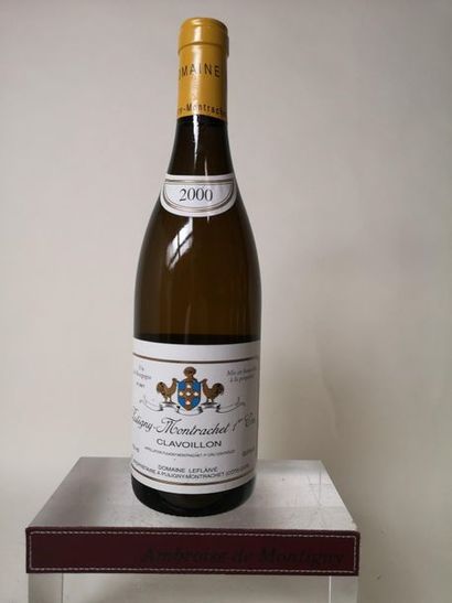 null 1 bouteille PULIGNY MONTRACHET 1er cru "Clavoillon" - Dom. Leflaive 2000


