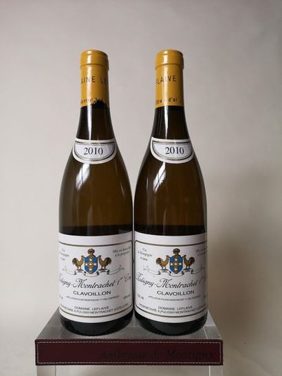 null 2 bouteilles PULIGNY MONTRACHET 1er cru "Clavoillon" - Dom. Leflaive 2010

...