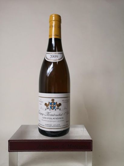 null 1 bouteille PULIGNY MONTRACHET 1er cru "Folatières" - Dom. Leflaive 2009



