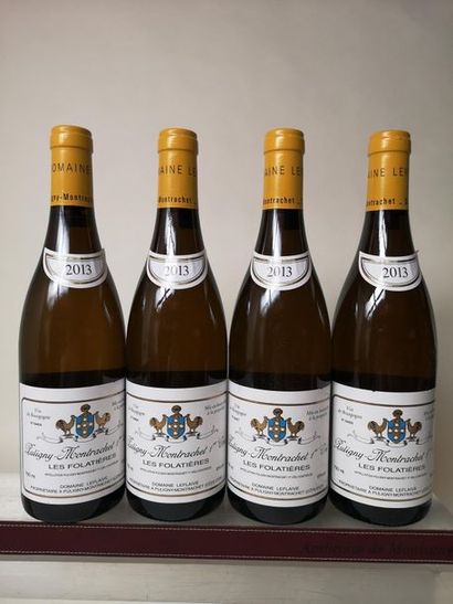 null 4 bouteilles PULIGNY MONTRACHET 1er cru "Folatières" - Dom. Leflaive 2013


Etiquettes...